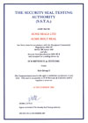 HMRC Bolt Seal